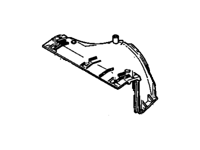 GM 15133506 Shroud,Engine Coolant Fan Upper