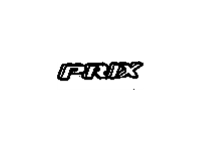 2002 Pontiac Grand Prix Emblem - 10442392