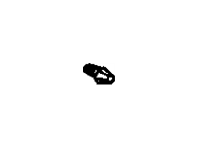 GM 20657116 Bumper, Rear Compartment Lid Outer 20657116 GM Bumper, Rear Compartment Lid Outer Illustration 1 of 1