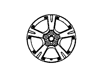 GM 19184110 Wheel Rim,18X7