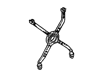 1992 Cadillac Seville Cooling Fan Bracket - 22120997