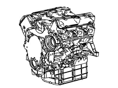 GM 12491872 Engine Asm,Gasoline 3.4L La1 (Goodwrench Remanufacture)