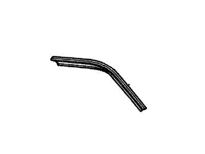 22567308 GM Molding Assembly, Roof & Windshield Pillar Scalp *Black Illustration 1 of 1