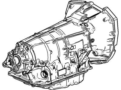 GM 24257227 Transmission Assembly, Auto 3Bja ( Seed)