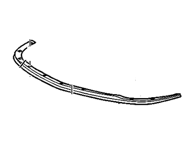 GM 15834249 Panel,Front Bumper Valance