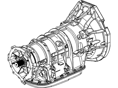 2005 Cadillac SRX Transmission Assembly - 96042893