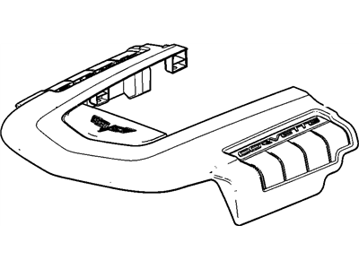 GM 12631086 Cover,Upper Intake Manifold