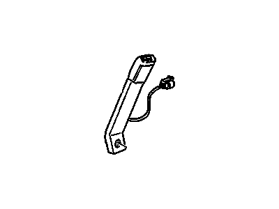 1999 Oldsmobile Cutlass Seat Belt - 12532163
