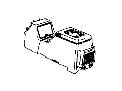 GM 88981886 Compartment Asm,Front Floor *Graphite