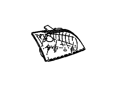 GM 16523196 Housing,Headlamp