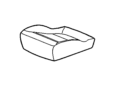 15779012 GM Cover Assembly, P & Driver Seat Cushion *Ebony Illustration 1 of 1