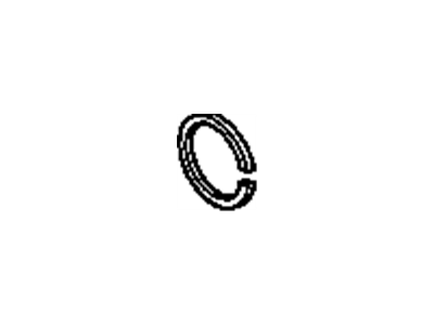 2001 GMC Yukon Transfer Case Output Shaft Snap Ring - 15635283