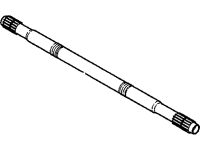 GM 26049902 Front Wheel Drive Axle Shaft