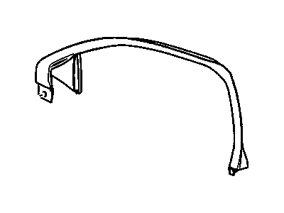 Cadillac STS Weather Strip - 25829822
