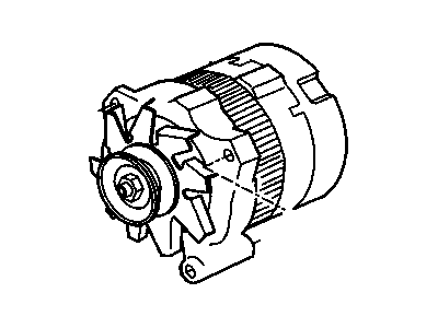 Buick Skyhawk Alternator - 10463043