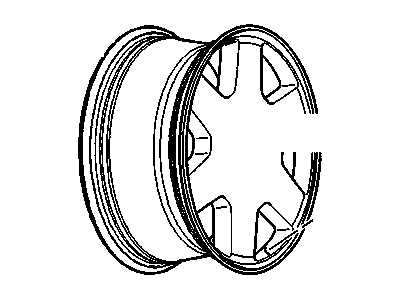 GMC Envoy Spare Wheel - 9596187