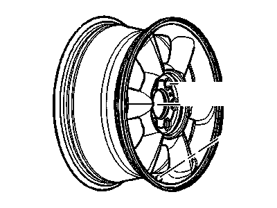 GMC Envoy Spare Wheel - 9595181