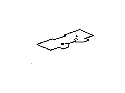 GM 20767106 Deadener, Floor Panel Front