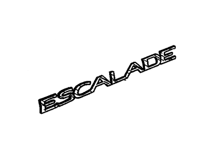 2000 Cadillac Escalade Emblem - 15031387