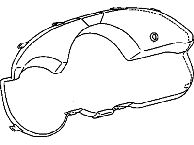 GM 88972286 Lens,Instrument Cluster