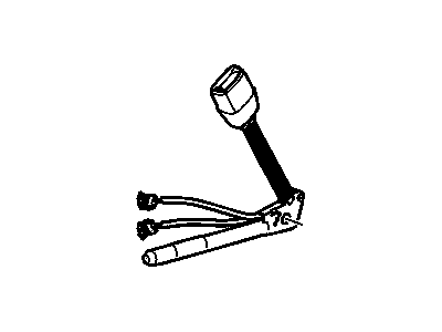 2013 Chevrolet Corvette Seat Belt - 19260670