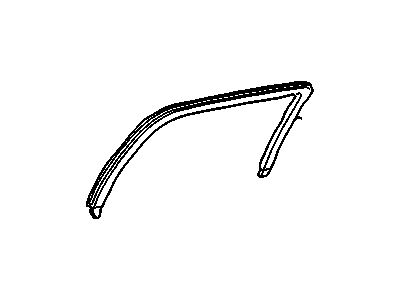 1997 Cadillac Deville Door Moldings - 25639158