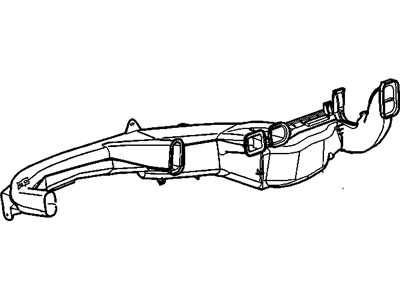GM 25824021 Duct,Air Distributor Front