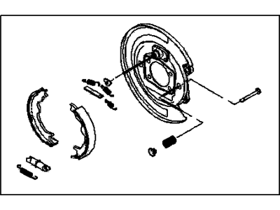 GM 96348594 Brake Asm,Parking