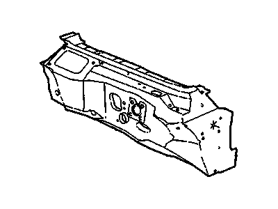 GM 25608803 RETAINER, Shroud and Dash and Vent Duct Panel