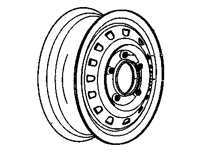 Chevrolet Cadet Spare Wheel - 9591660