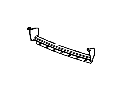 GM 89045538 Support,Front Bumper Fascia Center