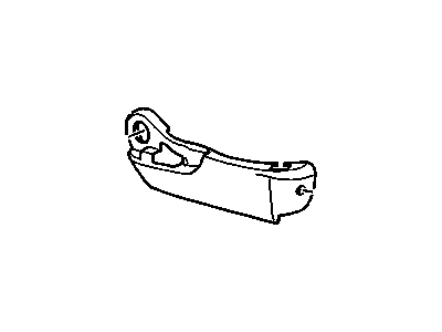 GM 22718492 PANEL, Front Seat Cushion Side