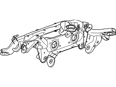 GM 22882916 Cradle,Rear Suspension