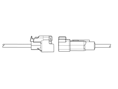 GM 13587174 Connector Kit, Wiring Harness *Natural