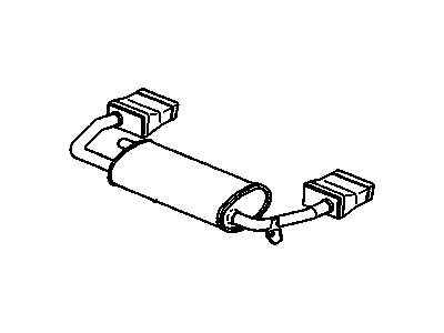 1988 Oldsmobile Toronado Exhaust Pipe - 1647734