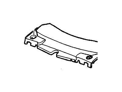 GM 15828600 Shield Assembly, Front Compartment Front Sight