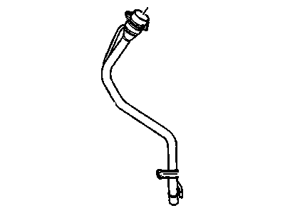 2008 Cadillac STS Fuel Filler Hose - 20789052