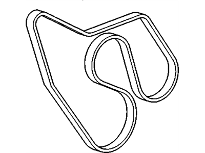 1998 Oldsmobile Achieva Drive Belt - 12576452