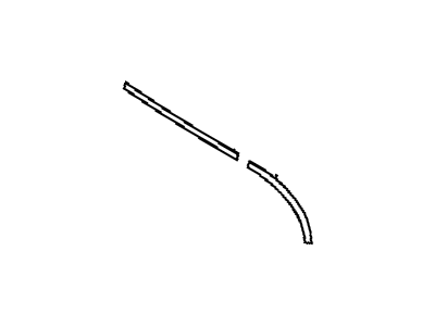 1998 Oldsmobile Silhouette Door Seal - 10269894