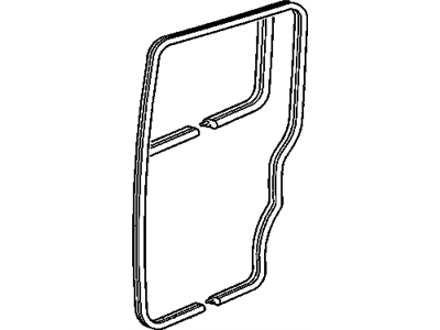 2007 Chevrolet Uplander Door Seal - 10449200