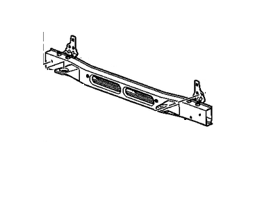 GM 25796740 Reinforcement Assembly, Body Bolt (Crossbar)