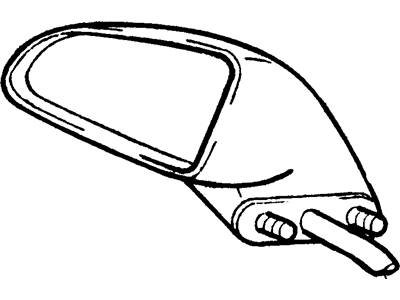 GM 25615216 Mirror Assembly, Outside Rear View