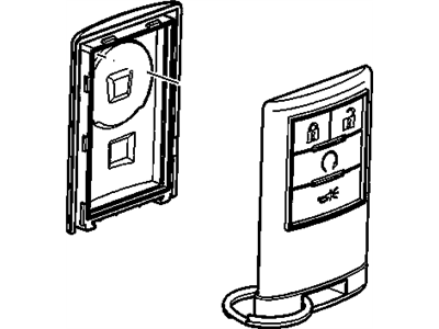 GM 22756464 Transmitter Assembly, Remote Control Door Lock