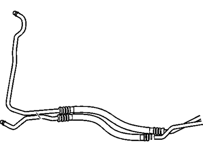 2008 Cadillac CTS Cooling Hose - 15267714