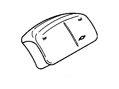 GM 16867391 Airbag,Steering Wheel
