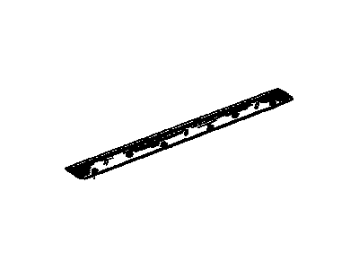 GM 21301499 Plate Asm,Front Side Door Sill Trim *Black