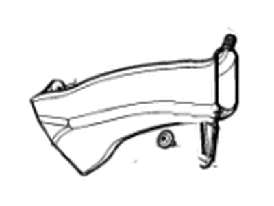 GM 23224728 Duct, Front Brake Rotor Cooling