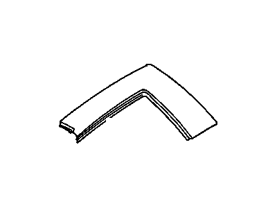 GM 94361044 RAIL, Side Roof Outer