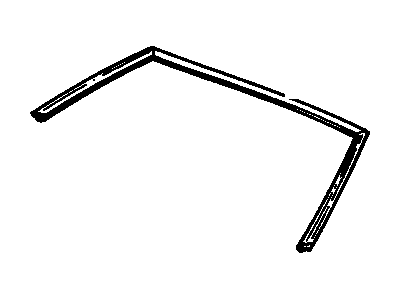 GM 10313066 Molding Assembly, Windshield Reveal