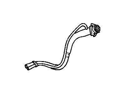 1992 Oldsmobile Toronado Fuel Filler Hose - 3526548